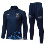 Chandal de Chaqueta del Napoli 2025-2026 Nino Azul