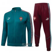 Chandal de Chaqueta del Portugal 2026-2027 Nino Verde