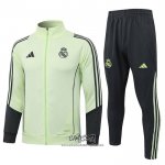 Chandal de Chaqueta del Real Madrid 2025-2026 Verde Negro