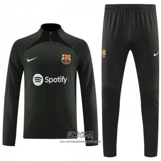 Chandal de Sudadera del Barcelona 2023-2024 Verde