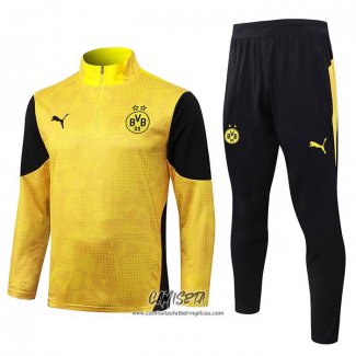 Chandal de Sudadera del Borussia Dortmund 2025-2026 Nino Amarillo