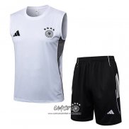 Chandal del Alemania 2025-2026 Sin Mangas Blanco