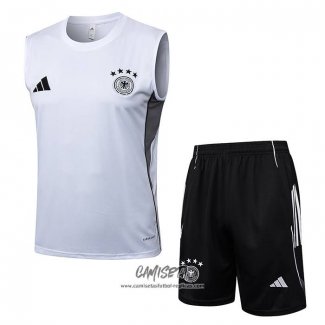 Chandal del Alemania 2025-2026 Sin Mangas Blanco