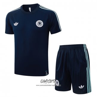 Chandal del Alemania 2026-2027 Manga Corta Azul - Pantalon Corto