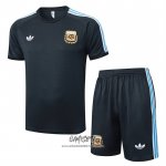 Chandal del Argentina 2025-2026 Manga Corta Gris - Pantalon Corto