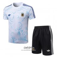 Chandal del Argentina 2026-2027 Manga Corta Blanco - Pantalon Corto