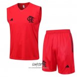 Chandal del Flamengo 2023-2024 Sin Mangas Rojo