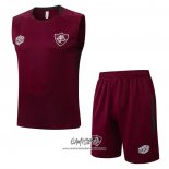 Chandal del Fluminense 2025-2026 Sin Mangas Rojo