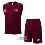 Chandal del Fluminense 2025-2026 Sin Mangas Rojo