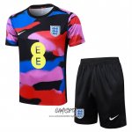 Chandal del Inglaterra 2025-2026 Manga Corta - Pantalon Corto Multicolor