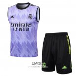 Chandal del Real Madrid 2023-2024 Sin Mangas Purpura