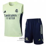 Chandal del Real Madrid 2025-2026 Sin Mangas Verde