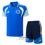 Conjunto Polo del Cruzeiro 2026-2027 Azul