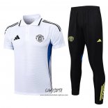 Conjunto Polo del Manchester United 2025-2026 Blanco