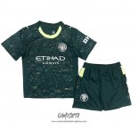 Cuarto Camiseta Manchester City 2025-2026 Nino