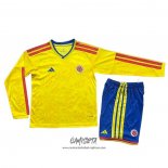 Primera Camiseta Colombia 2026 Nino Manga Larga