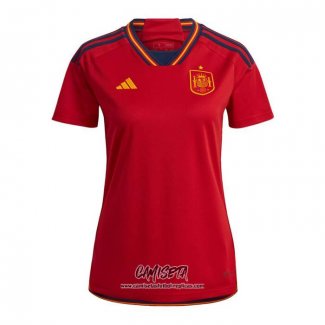 Primera Camiseta Espana 2022 Mujer
