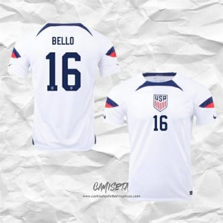 Primera Camiseta Estados Unidos Jugador Bello 2022