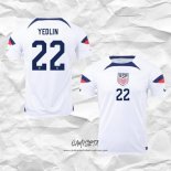 Primera Camiseta Estados Unidos Jugador Yedlin 2022