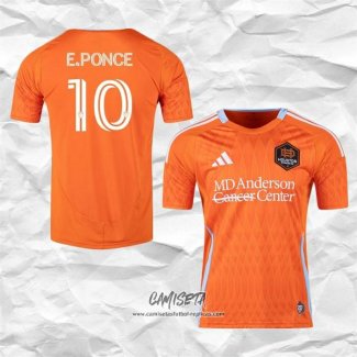 Primera Camiseta Houston Dynamo Jugador Eze 2025 quiel Ponce