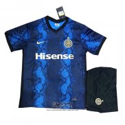 Primera Camiseta Inter Milan 2021-2022 Nino