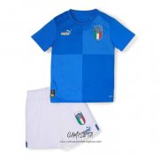 Primera Camiseta Italia 2022 Nino