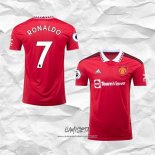 Primera Camiseta Manchester United Jugador Ronaldo 2022-2023