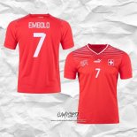 Primera Camiseta Suiza Jugador Embolo 2022
