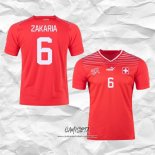 Primera Camiseta Suiza Jugador Zakaria 2022