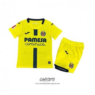Primera Camiseta Villarreal 2025-2026 Nino