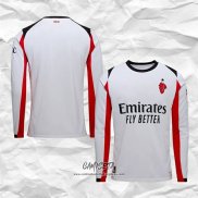Segunda Camiseta AC Milan 2025-2026 Manga Larga