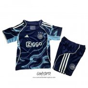 Segunda Camiseta Ajax 2025-2026 Nino