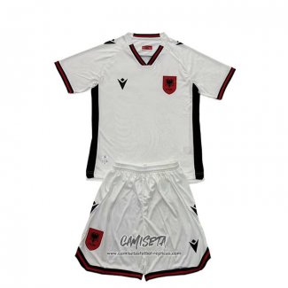 Segunda Camiseta Albania 2025-2026 Nino