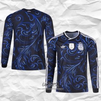 Segunda Camiseta Argentina 2026 Manga Larga