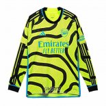 Segunda Camiseta Arsenal 2023-2024 Manga Larga