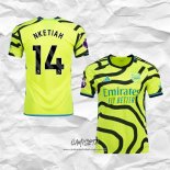 Segunda Camiseta Arsenal Jugador Nketiah 2023-2024