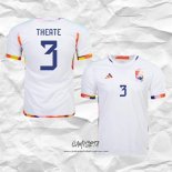 Segunda Camiseta Belgica Jugador Theate 2022