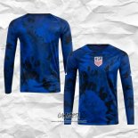 Segunda Camiseta Estados Unidos 2022 Manga Larga