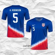Segunda Camiseta Estados Unidos Jugador A.Robinson 2024