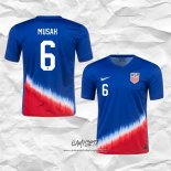 Segunda Camiseta Estados Unidos Jugador Musah 2024