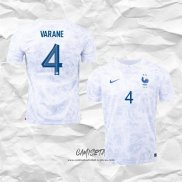 Segunda Camiseta Francia Jugador Varane 2022