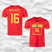 Segunda Camiseta Ghana Jugador Wollacott 2022
