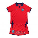 Segunda Camiseta Inglaterra 2022 Nino