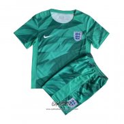 Segunda Camiseta Inglaterra 2023 Nino