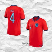 Segunda Camiseta Inglaterra Jugador Rice 2022