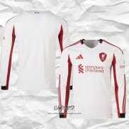 Segunda Camiseta Liverpool 2025-2026 Manga Larga
