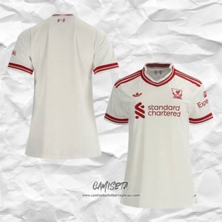 Segunda Camiseta Liverpool 2026-2027 Mujer