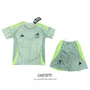 Segunda Camiseta Mexico 2024 Nino