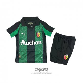 Segunda Camiseta RC Lens 2025-2026 Nino