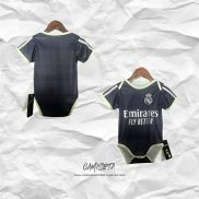 Segunda Camiseta Real Madrid 2025-2026 Bebe